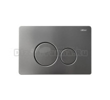 Кнопка смыва для унитаза Abber AC0121NG нержавеющая сталь, цвет никель