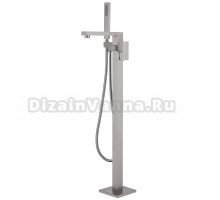 Напольный смеситель для ванны с душем Abber Daheim AF8215SP С ВНУТРЕННЕЙ ЧАСТЬЮ, сатин