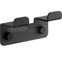 Крючок BELZ B9002-7 черный, на шурупах