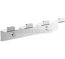 Крючок BELZ B9004 хром, на шурупах