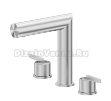 Смеситель для раковины Abber Perfekte 316 AF8A08BST сталь брашированная