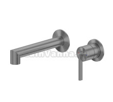 Смеситель для раковины Abber Perfekte 316 AF8A12BGG С ВНУТРЕННЕЙ ЧАСТЬЮ, оружейная брашированная сталь