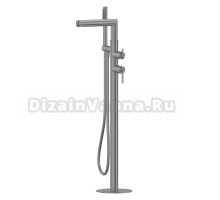 Напольный смеситель для ванны с душем Abber Perfekte 316 AF8A15BGG С ВНУТРЕННЕЙ ЧАСТЬЮ, оружейная брашированная сталь