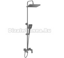 Душевая стойка Haiba HB24575-3 оружейная сталь