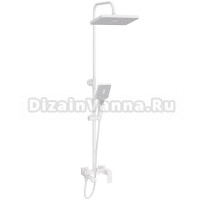 Душевая стойка Haiba HB24575-8 белая