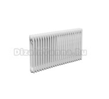 Радиатор стальной трубчатый Теплофорт 200047 3 трубы, 24 секции, боковое проходное подключение, RAL 9016 Gloss