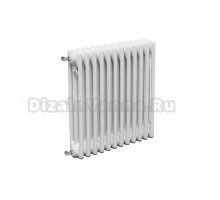 Радиатор стальной трубчатый Теплофорт 200050 3 трубы, 12 секций, боковое проходное подключение, RAL 9016 Gloss