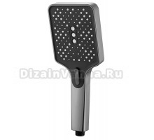 Душевая лейка BELZ BS02-3 оружейная сталь