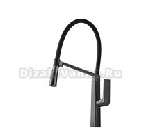 Смеситель для кухни Haiba HB73827-3 оружейная сталь