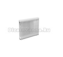 Радиатор стальной трубчатый Теплофорт 200052 3 трубы, 16 секций, боковое проходное подключение, RAL 9016 Gloss