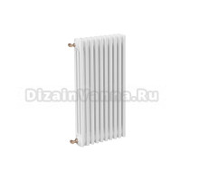 Радиатор стальной трубчатый Теплофорт 200049 3 трубы, 10 секций, боковое проходное подключение, RAL 9016 Gloss