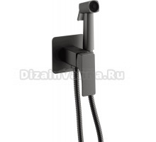 Гигиенический душ BELZ B55709-3 со смесителем, С ВНУТРЕННЕЙ ЧАСТЬЮ, оружейная сталь