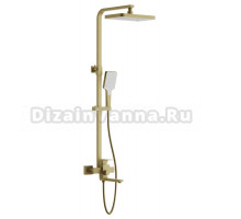 Душевая стойка BELZ B24817-5 брашированное золото