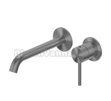 Смеситель для раковины Abber Wasser Kreis 316 AF8112BGG-M С ВНУТРЕННЕЙ ЧАСТЬЮ, оружейная брашированная сталь