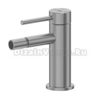 Смеситель для биде Abber Wasser Kreis 316 AF8124BGG оружейная брашированная сталь
