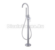 Напольный смеситель для ванны с душем Abber Wasser Kreis AF8115N С ВНУТРЕННЕЙ ЧАСТЬЮ, хром