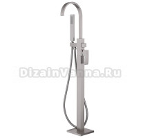 Напольный смеситель для ванны с душем Abber Wasserfall AF8615SP С ВНУТРЕННЕЙ ЧАСТЬЮ, сатин