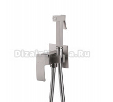 Гигиенический душ Abber Wasserfall AF8625SP со смесителем, С ВНУТРЕННЕЙ ЧАСТЬЮ, сатин