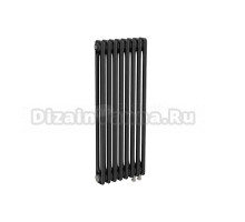 Радиатор стальной трубчатый Теплофорт 200114 2 трубы, 8 секций, нижнее правое подключение, RAL 9005