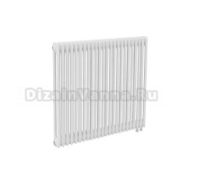 Радиатор стальной трубчатый Теплофорт 200072 2 трубы, 24 секции, нижнее правое подключение, RAL 9016 Gloss