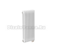 Радиатор стальной трубчатый Теплофорт 200037 3 трубы, 8 секций, нижнее правое подключение, RAL 9016 Gloss