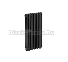 Радиатор стальной трубчатый Теплофорт 200150 3 трубы, 10 секций, нижнее правое подключение, RAL 9005