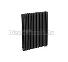 Радиатор стальной трубчатый Теплофорт 200153 3 трубы, 16 секций, нижнее правое подключение, RAL 9005