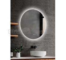 Зеркало круглое Abber Mond AG6203S-0.77 77 см, с подсветкой