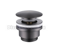 Донный клапан для раковины Abber AF0011NG без перелива, никель