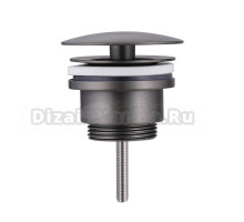 Донный клапан для раковины Abber AF0012NG без перелива, никель