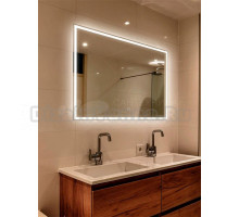 Зеркало Abber See AG6108SL-0.8 80х60 см, с подсветкой