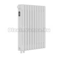 Радиатор стальной трубчатый Kohr Heim SRC01-3050/10H01 3 трубы, 10 секций, нижнее универсальное подключение, белый