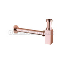 Сифон для раковины Abber AF0031RG 32 мм, бутылочный, розовое золото