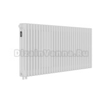 Радиатор стальной трубчатый Kohr Heim SRC01-3050/30H01 3 трубы, 30 секций, нижнее универсальное подключение, белый