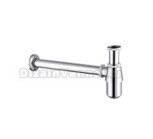 Сифон для раковины Abber AF0032 32 мм, бутылочный, глянцевый хром
