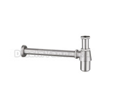 Сифон для раковины Abber AF0032SP 32 мм, бутылочный, сатин