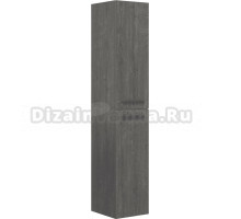 Шкаф-пенал для ванной Aquanet Nova 35 дуб рошелье, ручки черные