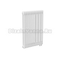 Радиатор стальной трубчатый Теплофорт 200110 2 трубы, 14 секций, нижнее правое подключение, RAL 9016 Gloss