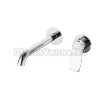 Смеситель для раковины Haiba HB14553 С ВНУТРЕННЕЙ ЧАСТЬЮ, хром