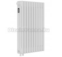 Радиатор стальной трубчатый Kohr Heim SRC01-3057/10H01 3 трубы, 10 секций, нижнее универсальное подключение, белый