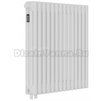 Радиатор стальной трубчатый Kohr Heim SRC01-3057/14H01 3 трубы, 14 секций, нижнее универсальное подключение, белый