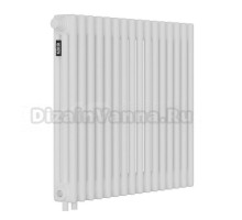 Радиатор стальной трубчатый Kohr Heim SRC01-3057/16H01 3 трубы, 16 секций, нижнее универсальное подключение, белый