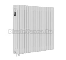 Радиатор стальной трубчатый Kohr Heim SRC01-3057/18H01 3 трубы, 18 секций, нижнее универсальное подключение, белый