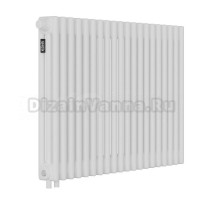 Радиатор стальной трубчатый Kohr Heim SRC01-3057/20H01 3 трубы, 20 секций, нижнее универсальное подключение, белый