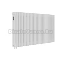 Радиатор стальной трубчатый Kohr Heim SRC01-3057/30H01 3 трубы, 30 секций, нижнее универсальное подключение, белый