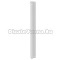 Радиатор стальной трубчатый Kohr Heim SRC01-3180/05H01 вертикальный, 3 трубы, 5 секций, дизайнерский, нижнее универсальное подключение, белый