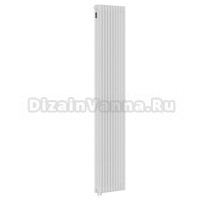 Радиатор стальной трубчатый Kohr Heim SRC01-3180/10H01 вертикальный, 3 трубы, 10 секций, дизайнерский, нижнее универсальное подключение, белый