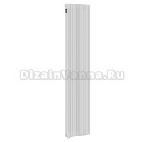 Радиатор стальной трубчатый Kohr Heim SRC01-3180/12H01 вертикальный, 3 трубы, 12 секций, дизайнерский, нижнее универсальное подключение, белый