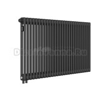 Радиатор стальной трубчатый Kohr Heim SRC01-2057/28H01DB 2 трубы, 28 секций, нижнее универсальное подключение, черный