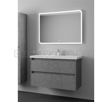 Мебель для ванной комнаты Veneciana Muskat 100 подвесная, темный камень